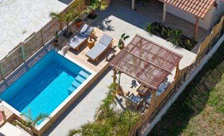 Top view of the house