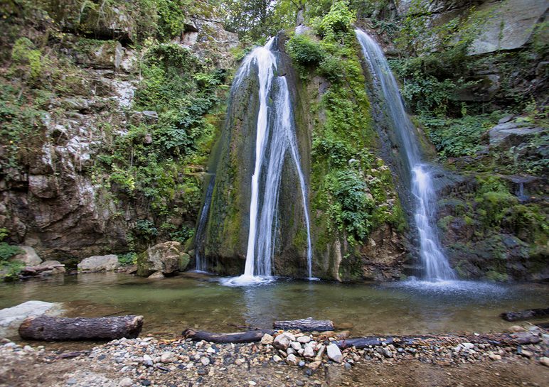 Waterfalls of Varvara at Olympiada, a village near Vrasna.